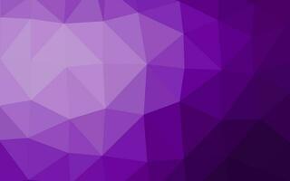 Dark Purple vector abstract mosaic background.