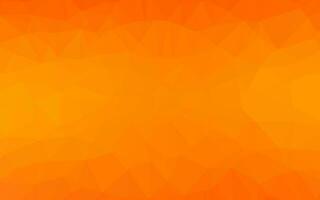 Light Orange vector abstract mosaic backdrop.