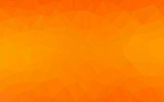 Light Orange vector abstract mosaic backdrop.