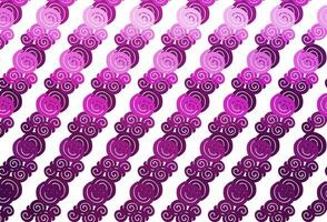 Light Pink vector pattern with bent ribbons.