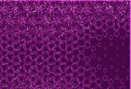 Light pink, blue vector texture with disks.