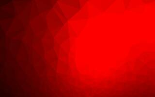 Light Red vector polygonal template.