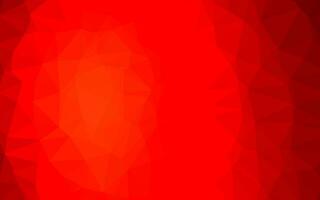 Light Red vector polygonal pattern.