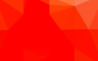 Light Red vector blurry triangle pattern.