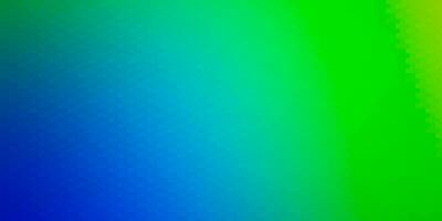 Light Blue, Green vector background in polygonal style.