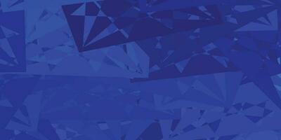 Light BLUE vector backdrop with triangles, lines.