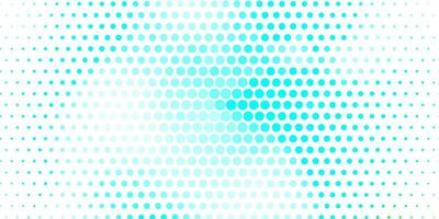 Light Blue, Green vector background with circles.