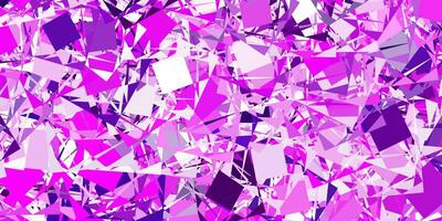 Light Pink vector layout with triangle forms.