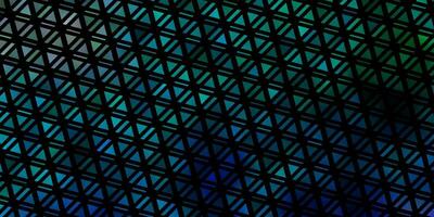 Light Blue, Green vector pattern with polygonal style.
