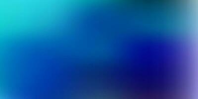 Light blue, green vector gradient blur background.