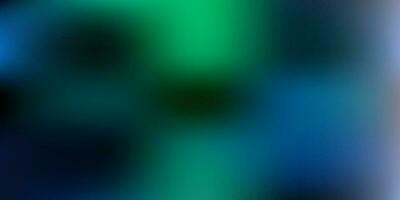 Light blue, green vector blurred template.