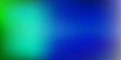 Light blue, green vector abstract blur template.