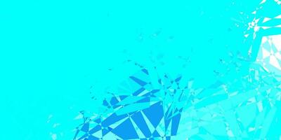 Light Pink, Blue vector background with polygonal forms.