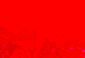 Dark Pink, Red vector background with triangles.