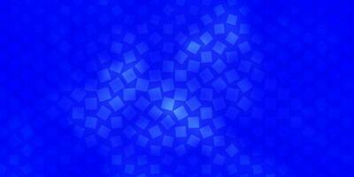 Dark BLUE vector backdrop with rectangles.