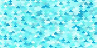 Light Blue, Green vector pattern in square style.