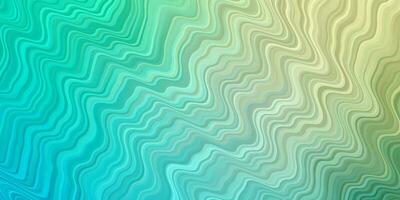 Light Blue, Green vector texture with wry lines.