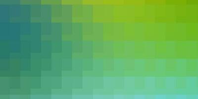 Light Blue, Green vector texture in rectangular style.