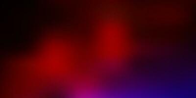 Dark blue, red vector blur pattern.