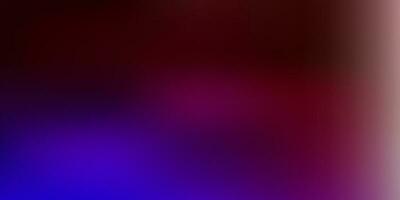 Dark blue, red vector blurred background.