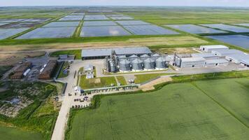 Plant for the drying and storage of grain photo