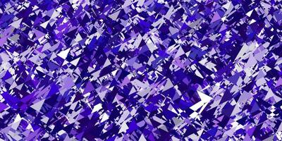 Light Purple vector background with polygonal style.