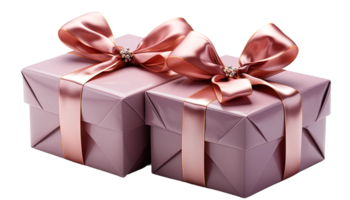 ai generado envuelto regalo caja clipart, envuelto en cinta regalos, decorativo regalo cajas, festivo regalos, fiesta sorpresa, celebracion clipart, dar regalos concepto, transparente antecedentes png