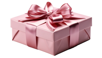 ai generiert eingewickelt Geschenk Box Clip Art, mit Schleife umwickelt die Geschenke, dekorativ Geschenk Kisten, festlich die Geschenke, Urlaub Überraschung, Feier Clip Art, Geschenk Geben Konzept, transparent Hintergrund png