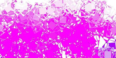 Light purple vector texture with random triangles.