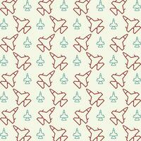 Jet colorful pattern design repeating vector illustration beautiful background