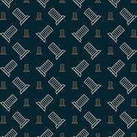 Office vector art design repeating pattern colorful illustration background