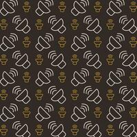 Sound trendy pattern repeating vector beautiful illustration background
