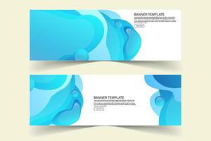 Abstract banner background templates vector