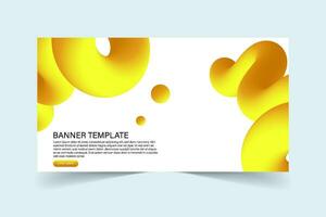 Abstract banner background templates vector