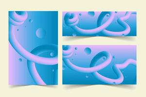 Abstract banner background templates vector