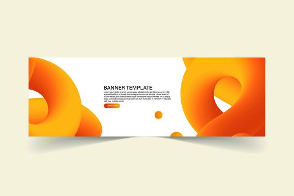 Abstract banner background templates
