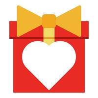 red heart icon. design element for valentine day vector