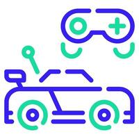 Car Icon Illustration for web, app, infographic, etc vector