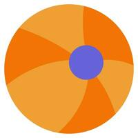 pelota icono ilustración para web, aplicación, infografía, etc vector