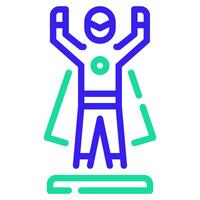 Action Figure Icon Illustration for web, app, infographic, etc vector