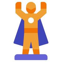 Action Figure Icon Illustration for web, app, infographic, etc vector