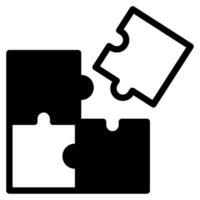 Jigsaw Icon Illustration for web, app, infographic, etc vector