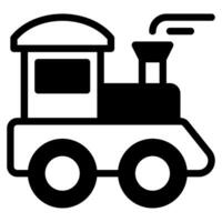 tren icono ilustración para web, aplicación, infografía, etc vector