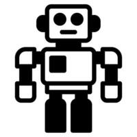 Robot Icon Illustration for web, app, infographic, etc vector