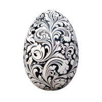 AI generated Easter egg clipart, ornate egg illustrations, decorative eggs, transparent background, holiday clipart, festive decoration, decorative elements png