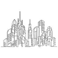 Modern City skyline vector