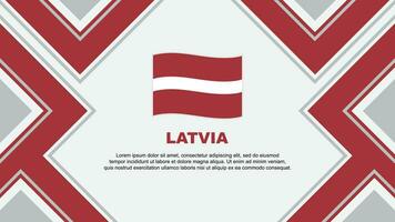 Latvia Flag Abstract Background Design Template. Latvia Independence Day Banner Wallpaper Vector Illustration. Latvia Vector