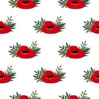 seamless floral pattern. texture for textiles and clothing design. vector