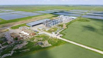 Plant for the drying and storage of grain photo