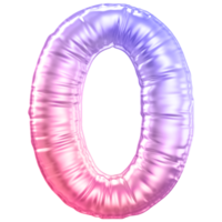 Gradient bubble number 0 png